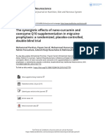 Parohan 2019 The Synergistic Effects of Nano Cur