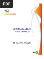 Orientação a objetos.