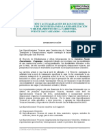 (INICIO) ESPECIFICACIONES TECNICAS-DISPOSICIONES GENERALES.doc