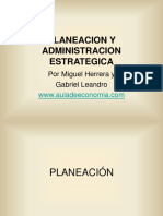 lineas de administración estratégica