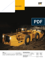 Underground Mining Loader: Engine Operating Specifications