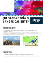 De Sangre Fría o Sangre Caliente