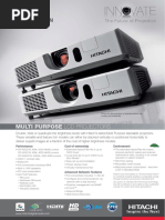 CP-X5021N CP-X4021N CP-WX4021N: Multi Purpose LCD Projectors