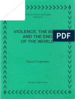 Finamore Whitley Lectures Violence The Bible and The End of The World