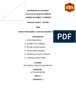 1er REPORTE LABORATORIO DE ANÁLISIS DE ALIMENTOS II