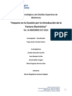 Impacto en La Evasion Por La Introduccion de La Factura Electronica PDF