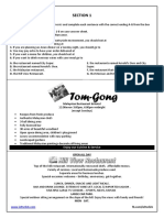 IELTS GENERAL READING SECTION 1