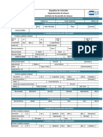 Formulario uNico de Solicitud de Credito Solicitante