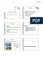 Condutos Livres e Distribuição de Velocidades