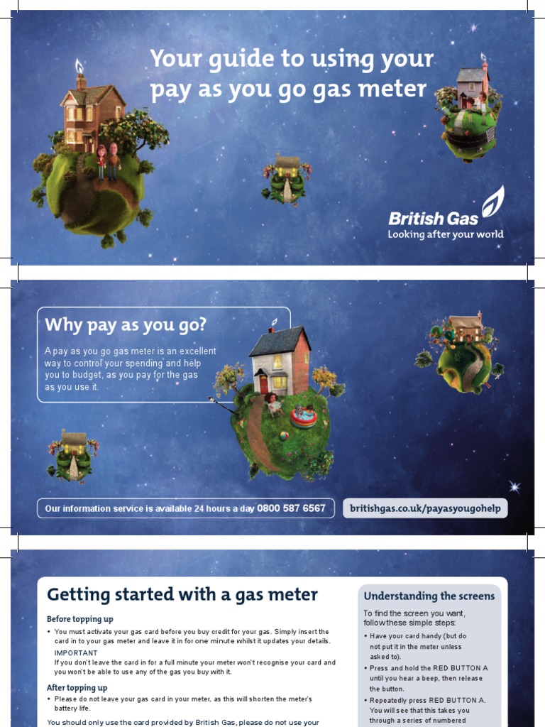 Your Guide To Using Your Pay As You Go Gas Meter Generated At Wed Jan