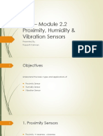DAS – Module 2.2_ Proximity, Humidity and Vibration Sensors