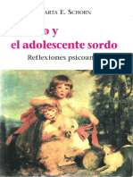 El Niño y El Adolescente Sordo. Reflexiones Psicoanalíticas (Marta E. Schorn) PDF