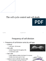 FALLSEM2019-20 BIT1004 ETH VL2019201002012 Reference Material I 02-Aug-2019 Regulation of Cell Cycle