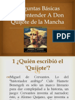 50 Preguntas Básicas Para Entender a Don Quijote
