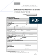 Formulario de Desempeño