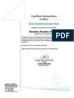 Certificación IDEA CaseWare Webinar Descubra, Visualice y Asesore El Poder Está en Sus Propios Datos