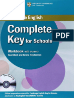 Elliott Sue Heyderman Emma Complete Key For Schools Workbook PDF
