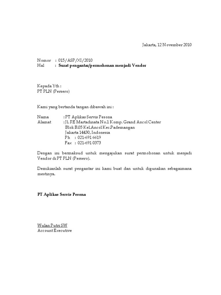 Contoh Surat Memohon Perlanjutan Penghantaran Hardcover Tesis