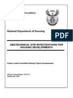 Geotech Specification PDF