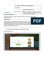 Evidencia 3 Actividad Interactiva y Documento "Peligros y Riesgos en Sectores Económicos"