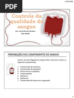 3 - Controle de Qualidade Do Sangue