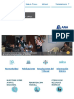 Autoridad Nacional Del Agua _ ANA Web - Autoridad Nacional Del Agua