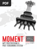 Moment® Post Tensioning System Brochure - Ver2