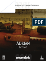 Concurso Municipal de Composición Musical Adrián Patiño 2019