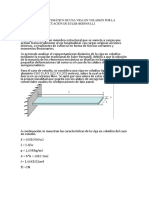 Modelado Matemático de Una Viga en Voladizo Por La Ecuación de Eule1