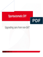 Sportautomatic DIY: Upgrading Cars From non-SAT