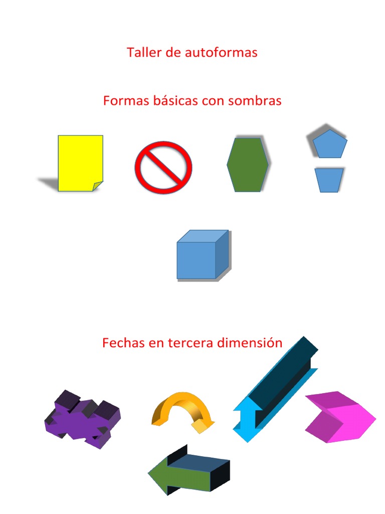 Taller 6 de Autoformas | PDF