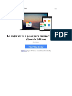 Lo Mejor de Ti 7 Pasos para Mejorar Tu Vida Diaria Spanish Edition by Joel Osteen 1602550883