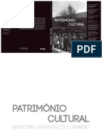 Patrimonio Cultural: Memória e Intervenção Urbana