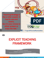 EXplicit Teaching Framework AFABLE