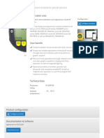 Application Area: Pluggable Display and Adjustment Module For Plics® Sensors