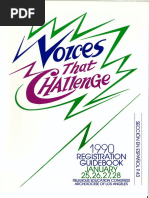 RECongress 1990 Registration Guidebook