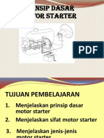 Prinsip Dasar Motor Starter