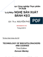 BÀI GIẢNG - Công Nghệ Sản Xuất Bánh Kẹo (Ths. Nguyễn Phú Đức)