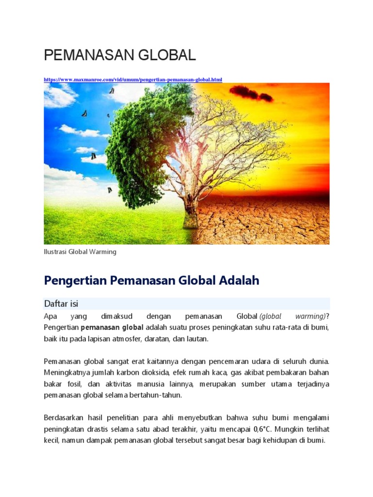 Gambar Ilustrasi Efek Rumah Kaca  Gambar Ilustrasi 
