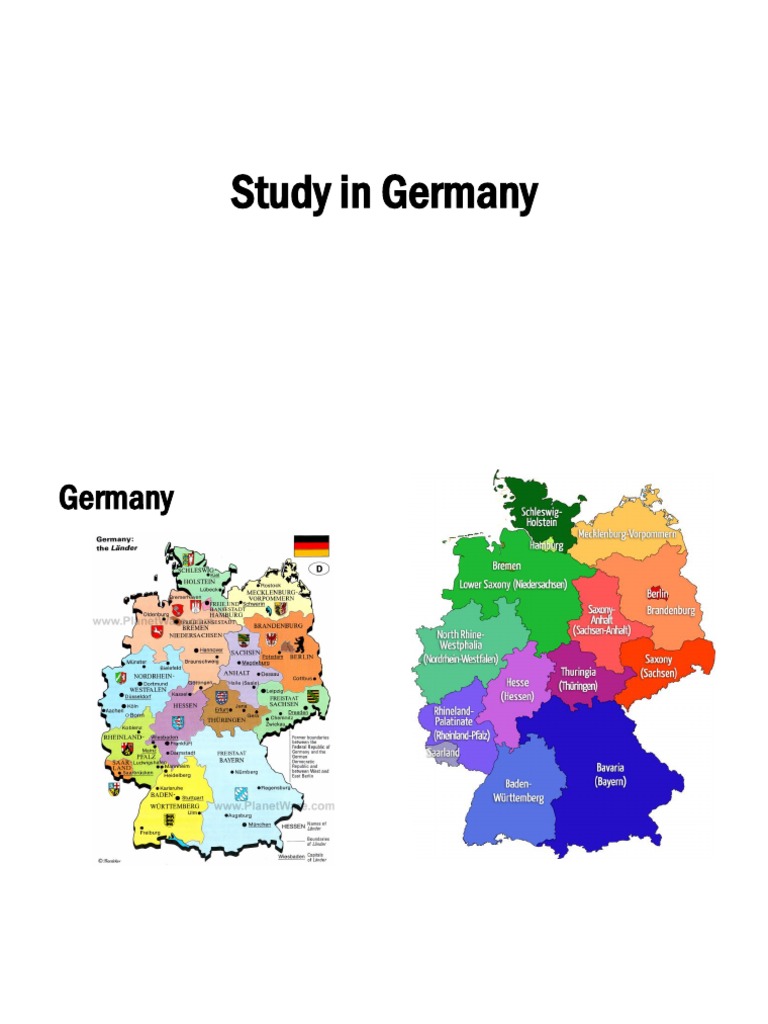 Study in Germany | PDF | University | Academic Degree