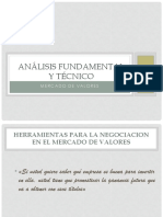 Análisis Fundamental y Técnico