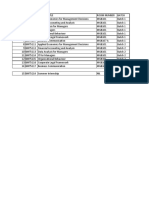 MBA Trimester 1 and 4 Subject Allocation 1st July 2019