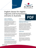 Amep Factsheet - Updated 31 July 2018 PDF