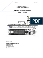 391841166 75m Supply Vessel Full Specification Ahsv PDF