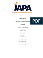 Tarea 2 de Ser Humano y Desarrollo - JUAN JOSE VILORIA ALBERTO