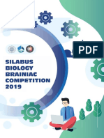 Silabus Penyisihan Biology Brainiac Competition (BBC) 2019