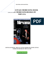 Nirvana Guitar Chord Songbook