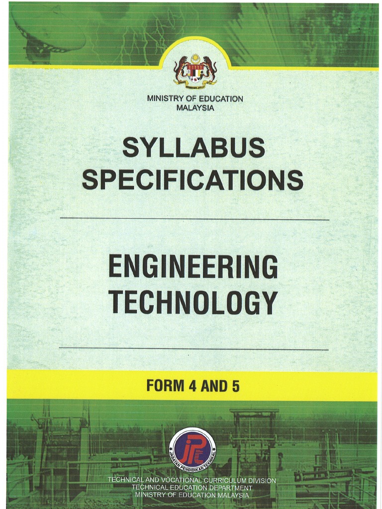 Huraian Sukatan Pelajaran ET