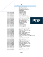 Reporting - Month Vendor - Tin Branchcode Companyname