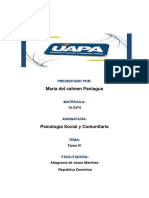 Tarea 4psicologia Social y Comunitaria ( Esta Echa Isaura